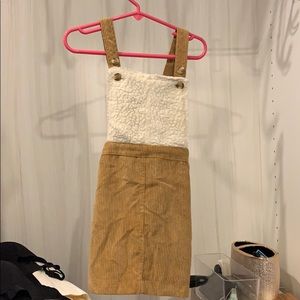 Girls overall skirt